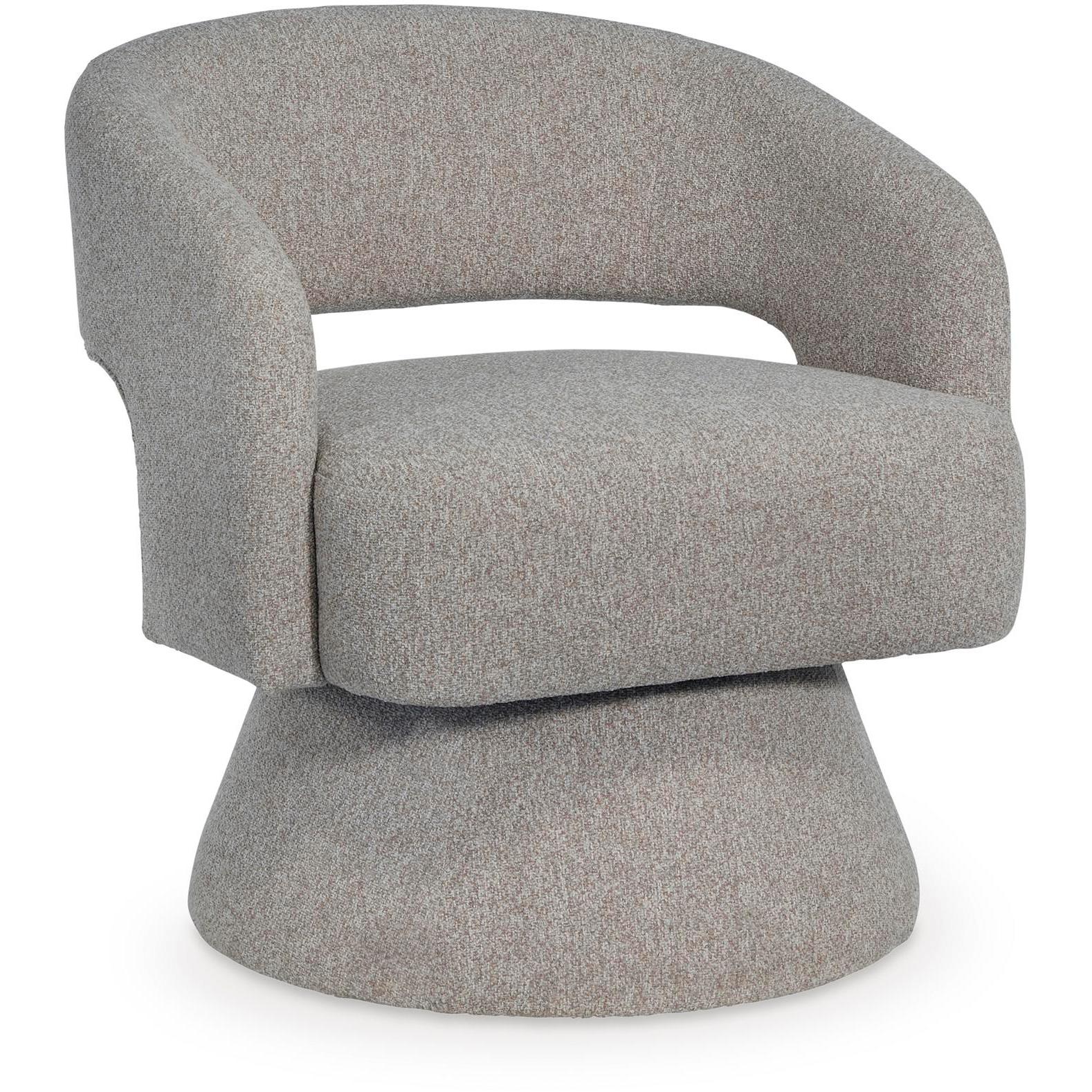 Signature Design by Ashley Nashkins A3000757 Swivel Accent Chair - American Furniture of Slidell