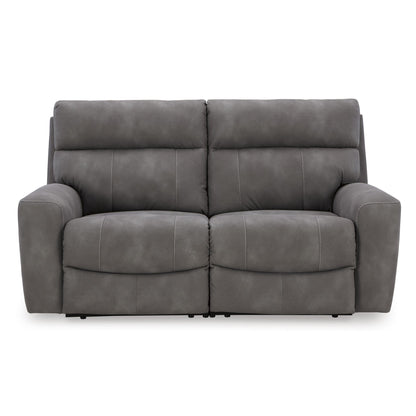 Signature Design by Ashley Next - Gen DuraPella 61003S1 2 pc Power Reclining Sectional Loveseat - American Furniture of Slidell