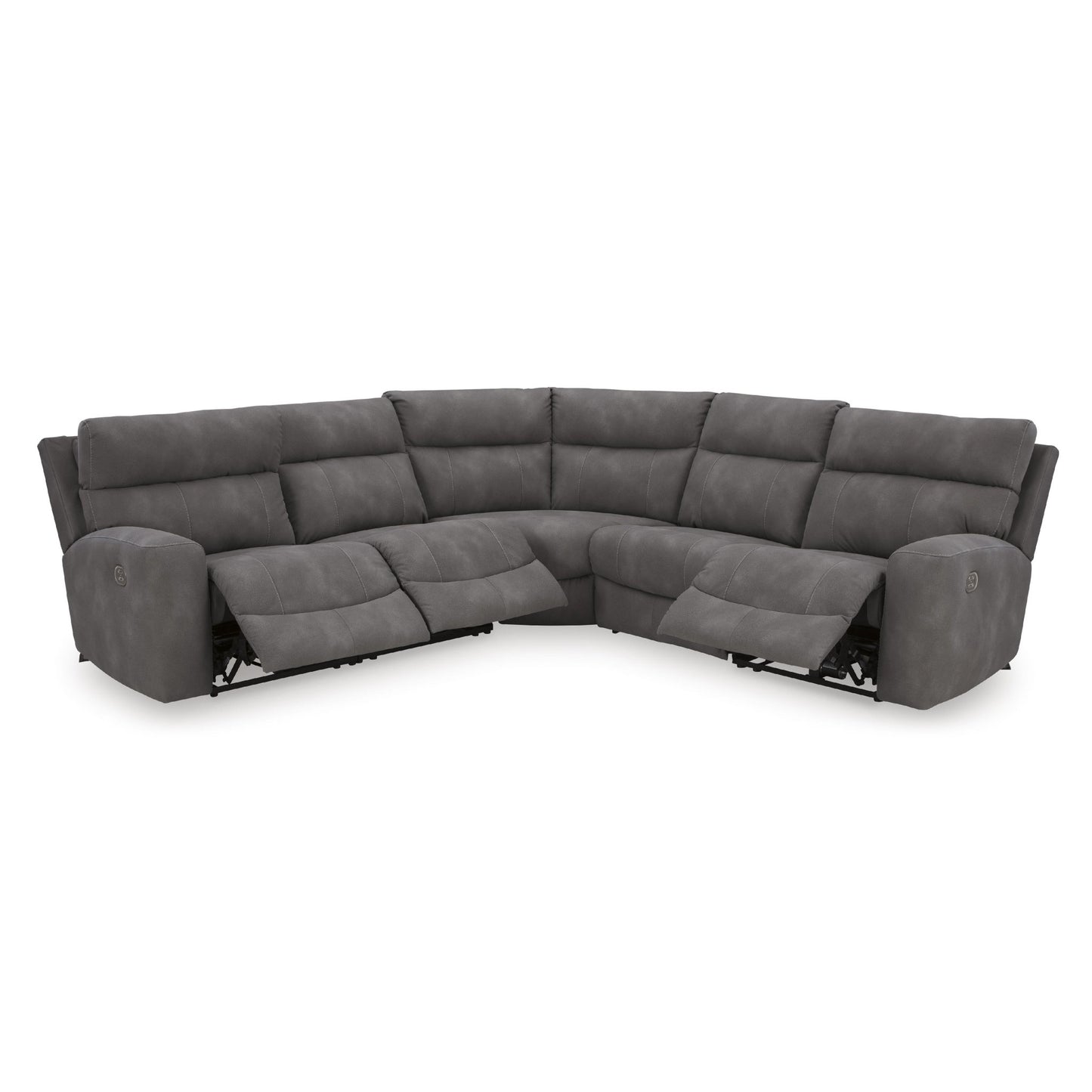 Signature Design by Ashley Next - Gen DuraPella 61003S6 5 pc Power Reclining Sectional - American Furniture of Slidell