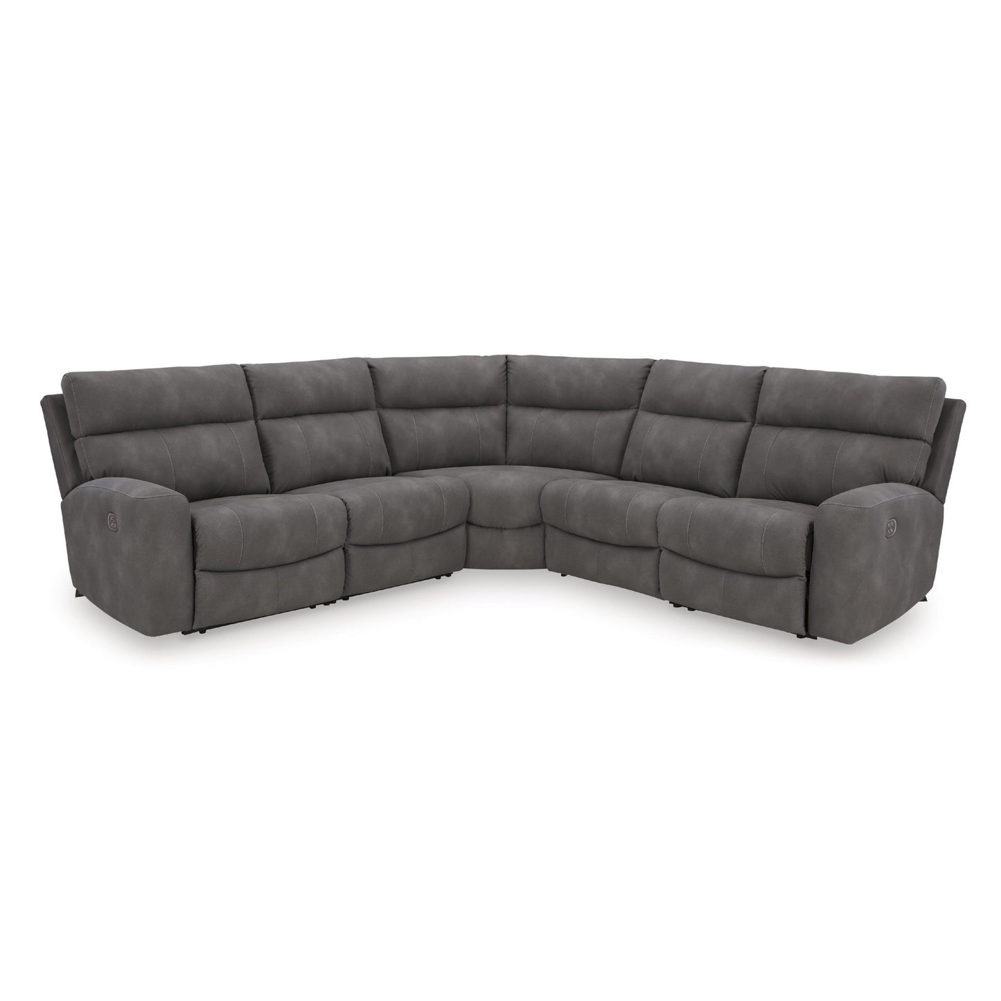 Signature Design by Ashley Next - Gen DuraPella 61003S6 5 pc Power Reclining Sectional - American Furniture of Slidell