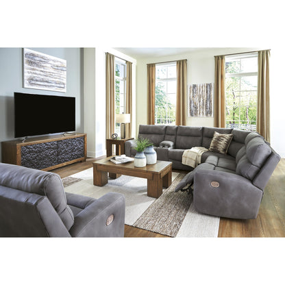 Signature Design by Ashley Next - Gen DuraPella 61003S7 6 pc Power Reclining Sectional - American Furniture of Slidell