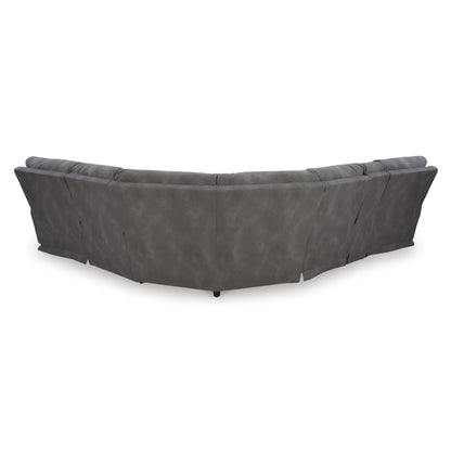 Signature Design by Ashley Next - Gen DuraPella 61003S7 6 pc Power Reclining Sectional - American Furniture of Slidell