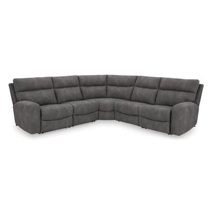 Signature Design by Ashley Next - Gen DuraPella 61003S8 5 pc Power Reclining Sectional - American Furniture of Slidell