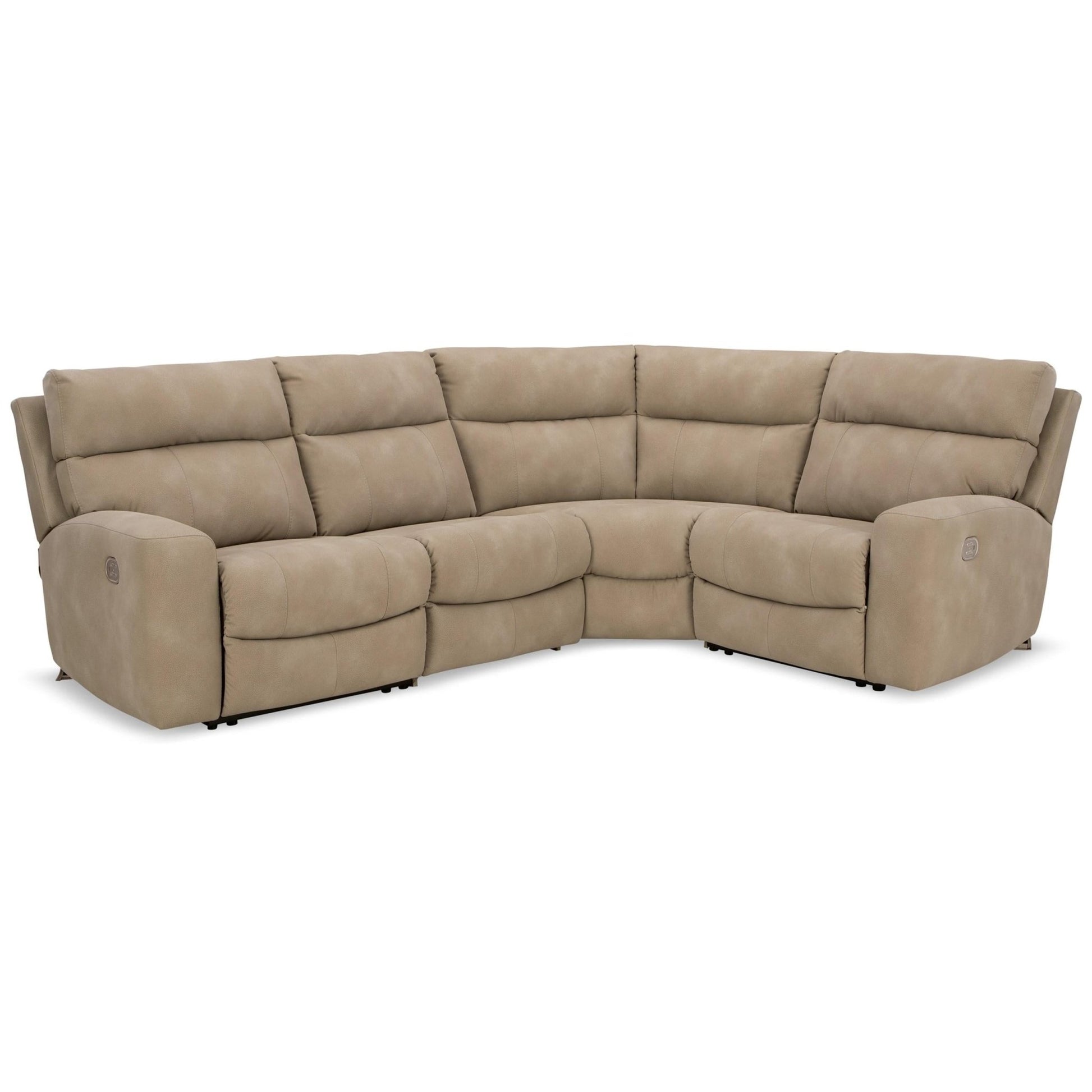 Signature Design by Ashley Next - Gen DuraPella 61004S4 4 pc Power Reclining Sectional - American Furniture of Slidell