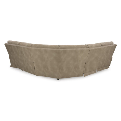 Signature Design by Ashley Next - Gen DuraPella 61004S6 5 pc Power Reclining Sectional - American Furniture of Slidell