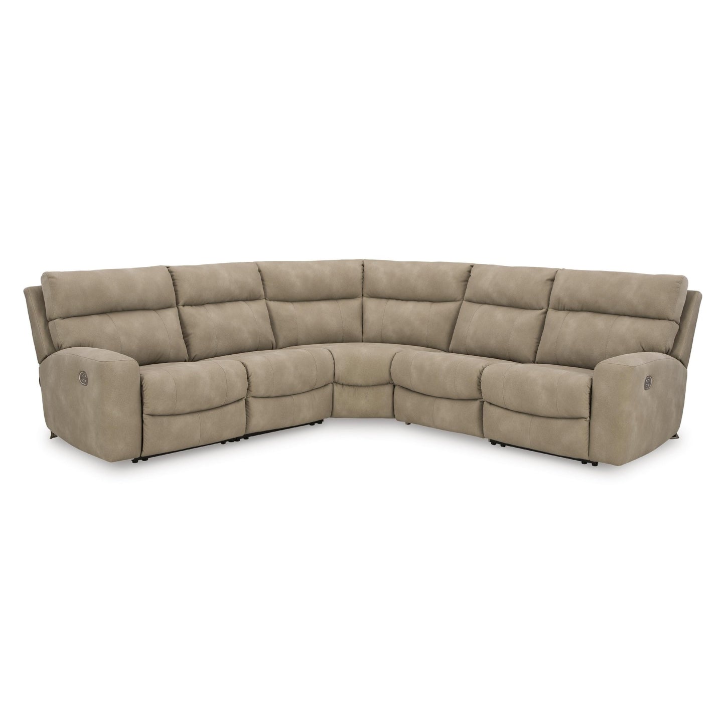 Signature Design by Ashley Next - Gen DuraPella 61004S6 5 pc Power Reclining Sectional - American Furniture of Slidell