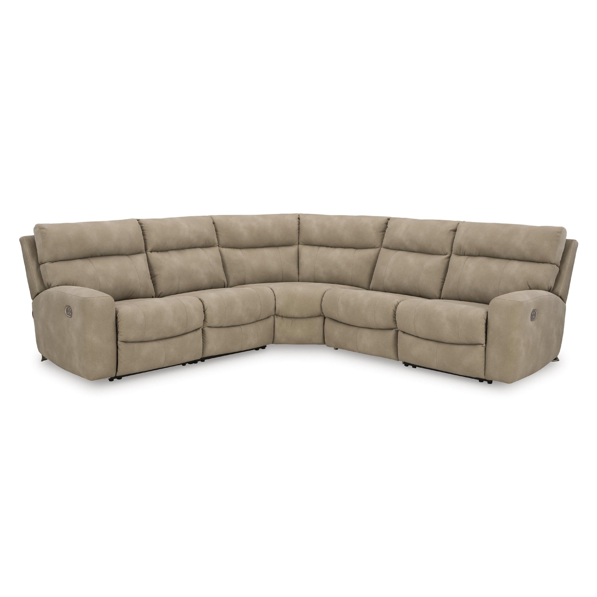 Signature Design by Ashley Next - Gen DuraPella 61004S6 5 pc Power Reclining Sectional - American Furniture of Slidell