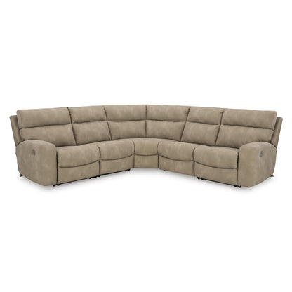 Signature Design by Ashley Next - Gen DuraPella 61004S6 5 pc Power Reclining Sectional - American Furniture of Slidell