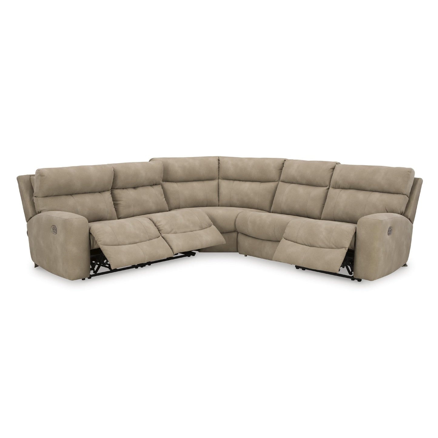 Signature Design by Ashley Next - Gen DuraPella 61004S6 5 pc Power Reclining Sectional - American Furniture of Slidell