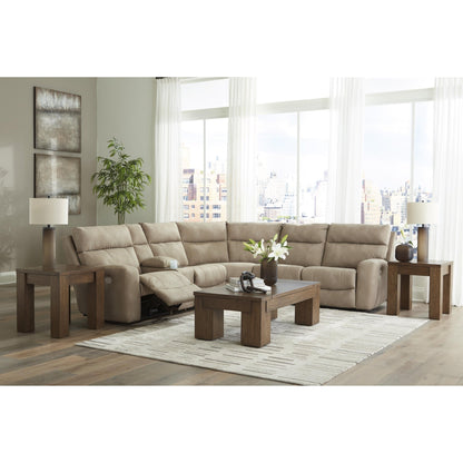 Signature Design by Ashley Next - Gen DuraPella 61004S7 6 pc Power Reclining Sectional - American Furniture of Slidell