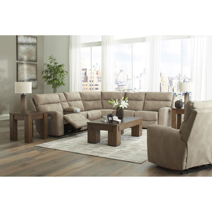 Signature Design by Ashley Next - Gen DuraPella 61004S7 6 pc Power Reclining Sectional - American Furniture of Slidell