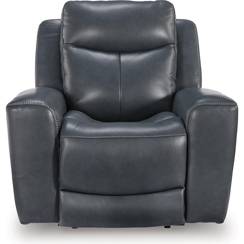 Signature Design by Ashley Next Move Power Leather Match Recliner PCU1210013 - American Furniture of Slidell
