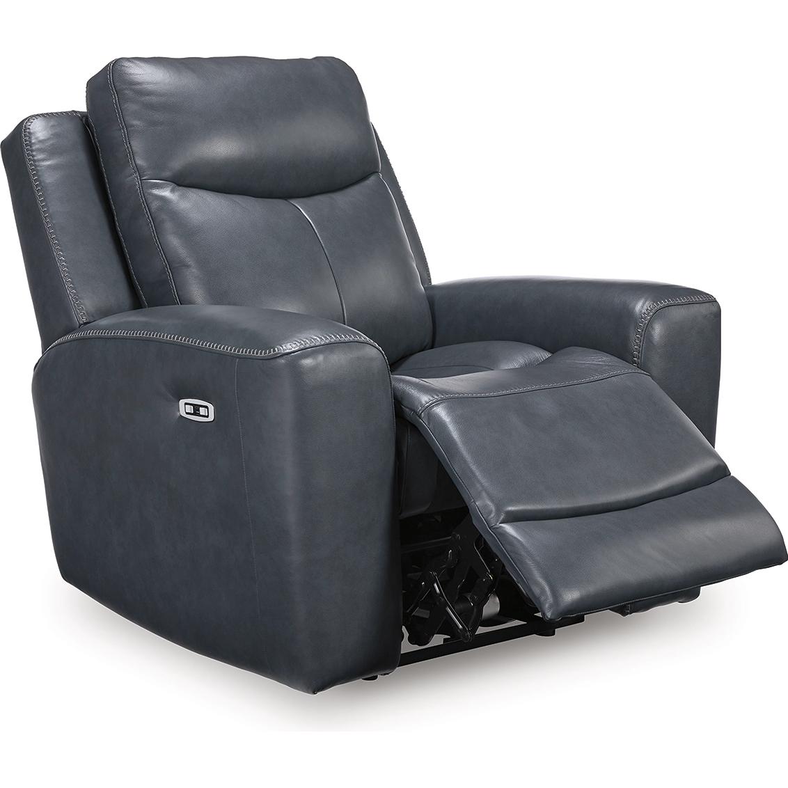 Signature Design by Ashley Next Move Power Leather Match Recliner PCU1210013 - American Furniture of Slidell