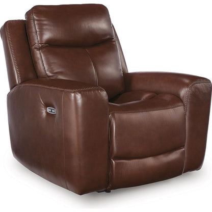Signature Design by Ashley Next Move Power Leather Match Recliner PCU1210213 - American Furniture of Slidell