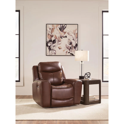Signature Design by Ashley Next Move Power Leather Match Recliner PCU1210213 - American Furniture of Slidell