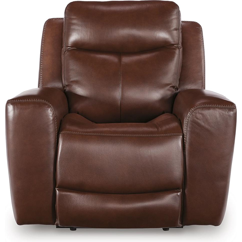 Signature Design by Ashley Next Move Power Leather Match Recliner PCU1210213 - American Furniture of Slidell