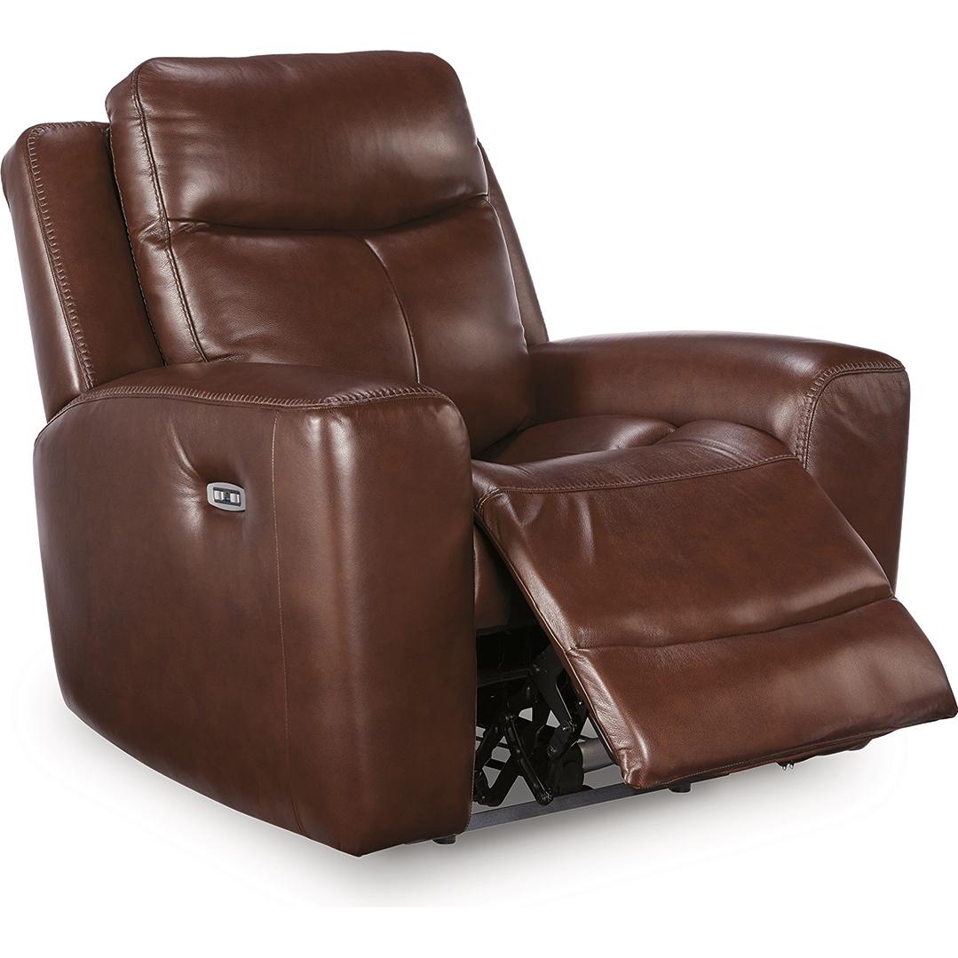 Signature Design by Ashley Next Move Power Leather Match Recliner PCU1210213 - American Furniture of Slidell