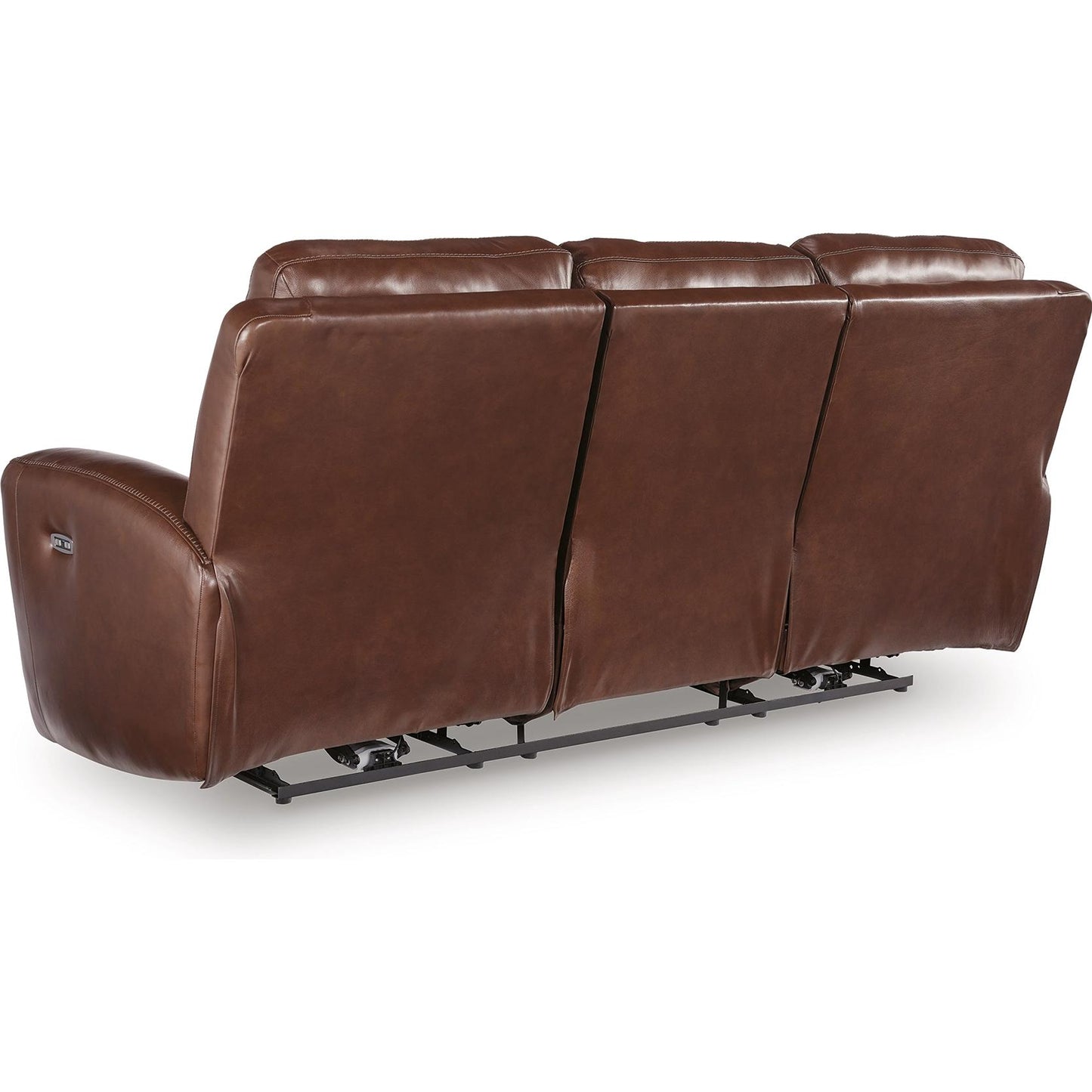 Signature Design by Ashley Next Move Power Reclining Leather Match Sofa PCU1210215 - American Furniture of Slidell