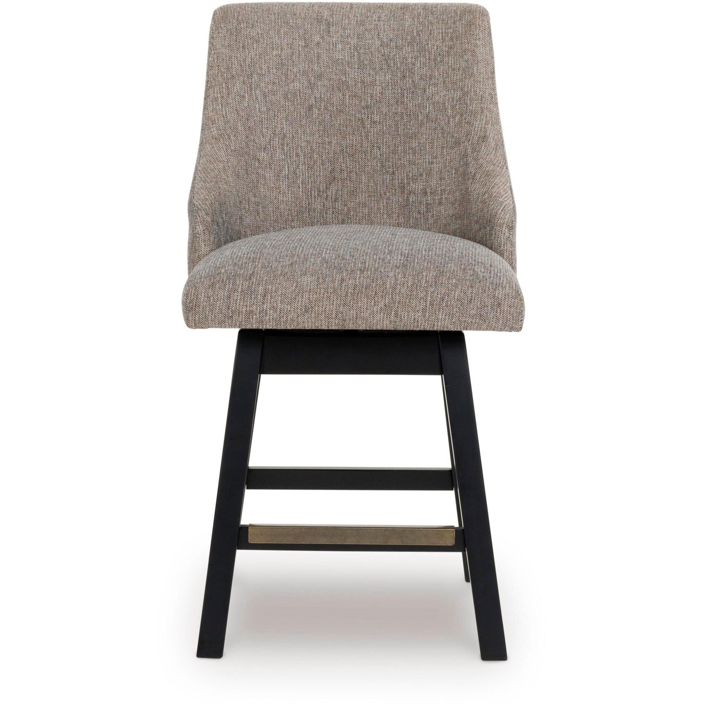 Signature Design by Ashley Neymorton D618 - 224 Upholstered Swivel Barstool - American Furniture of Slidell