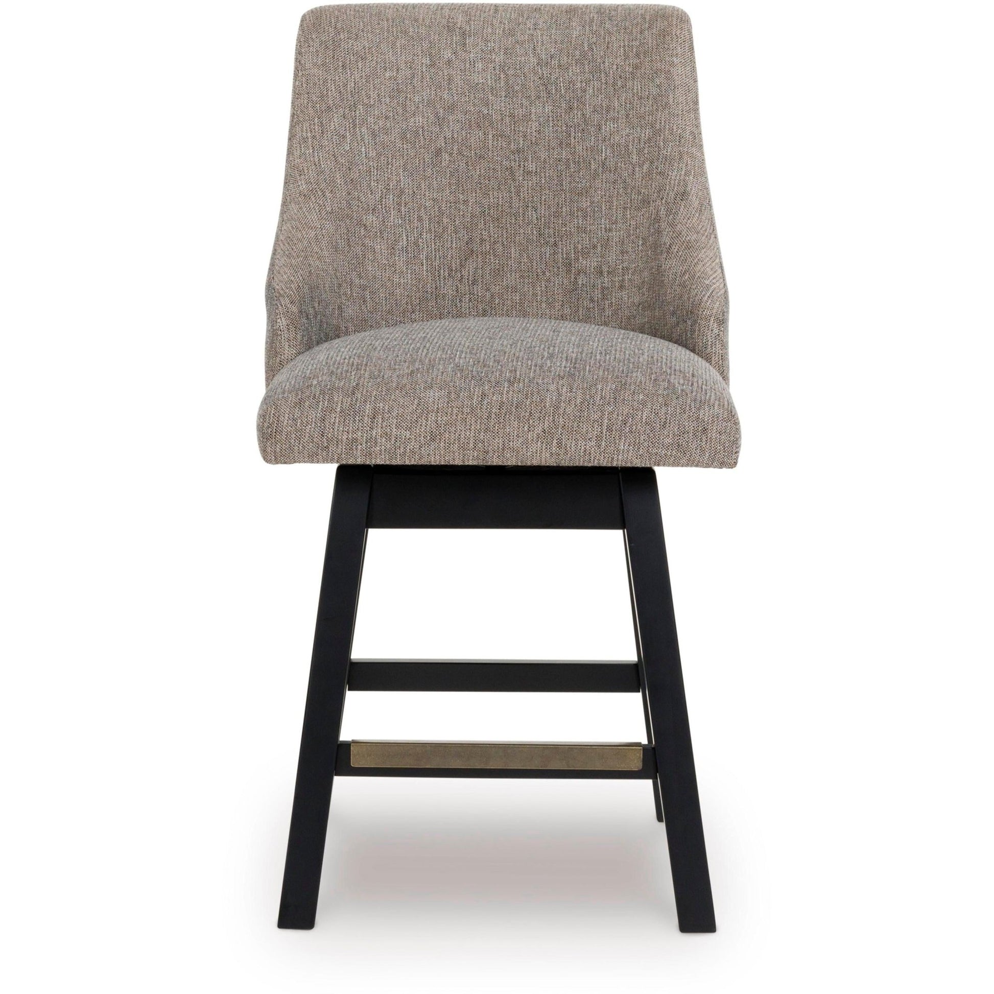 Signature Design by Ashley Neymorton D618 - 224 Upholstered Swivel Barstool - American Furniture of Slidell