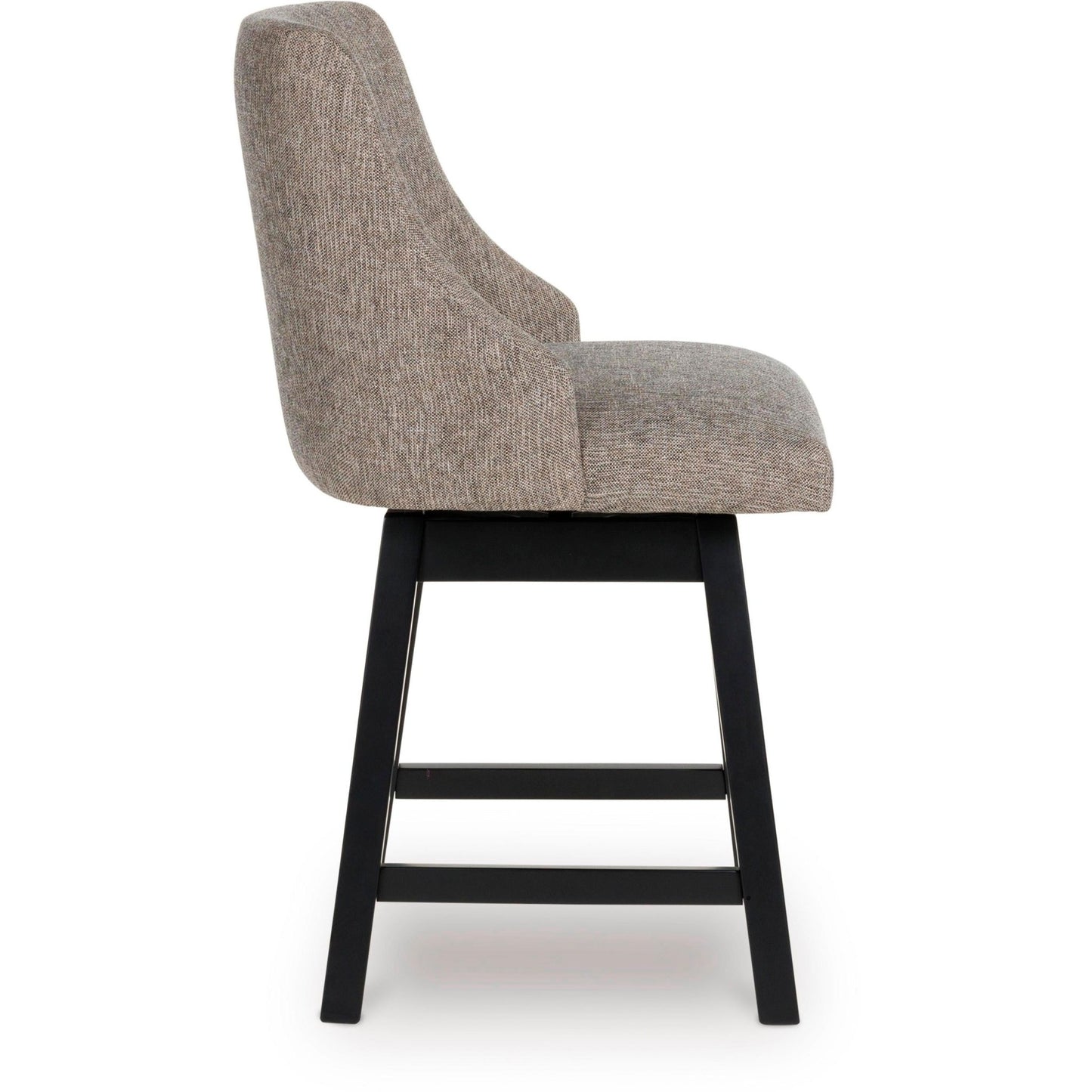 Signature Design by Ashley Neymorton D618 - 224 Upholstered Swivel Barstool - American Furniture of Slidell