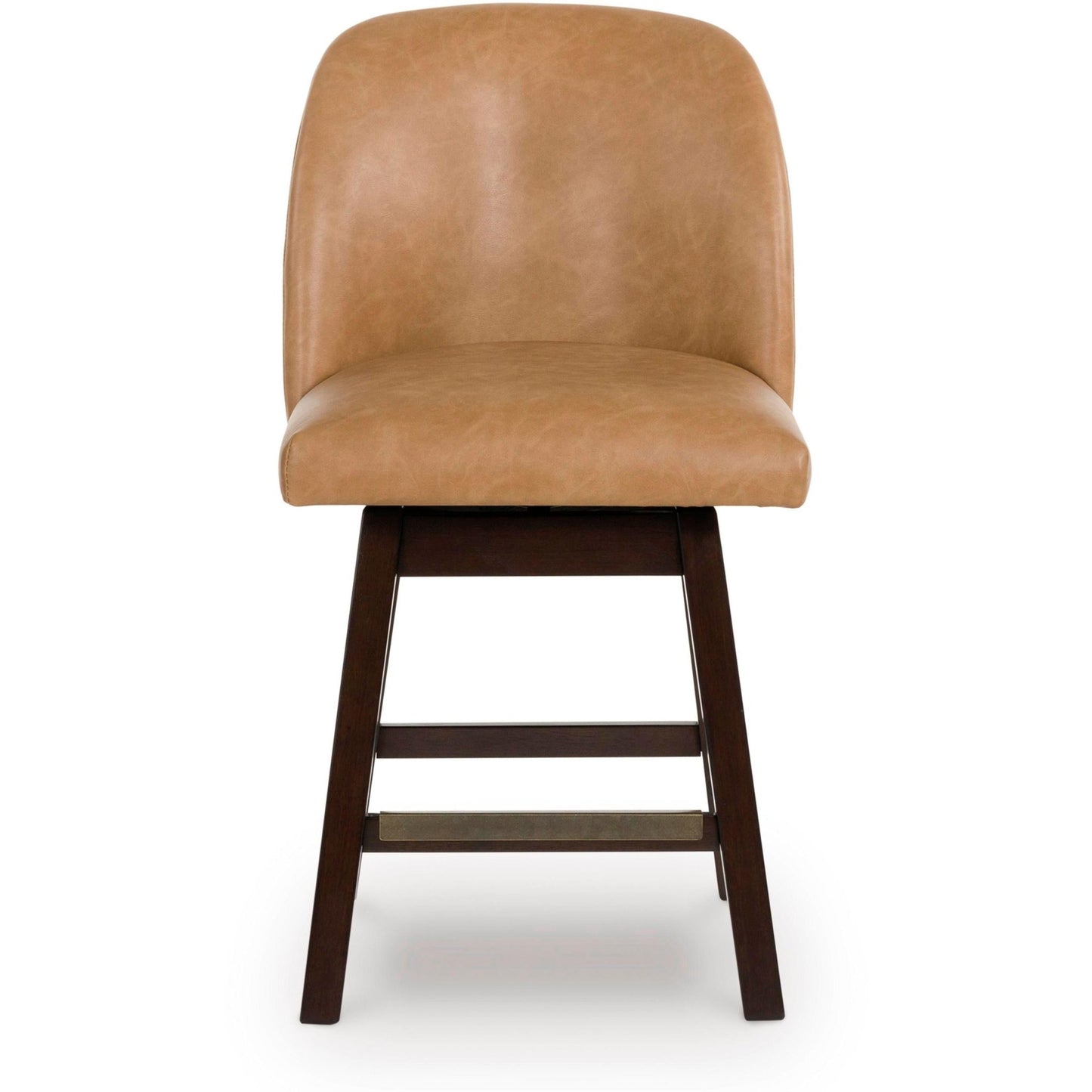 Signature Design by Ashley Neymorton D618 - 324 Upholstered Swivel Barstool - American Furniture of Slidell