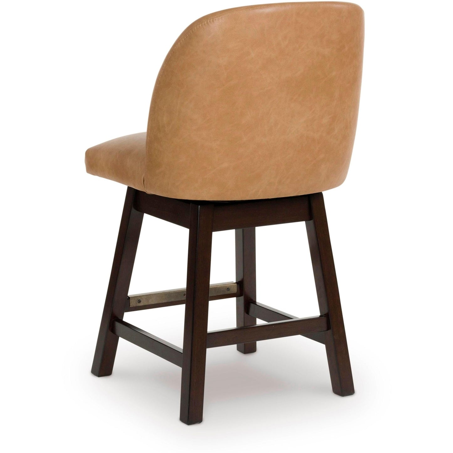 Signature Design by Ashley Neymorton D618 - 324 Upholstered Swivel Barstool - American Furniture of Slidell