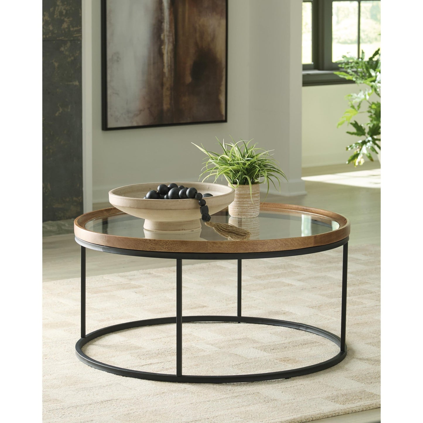 Signature Design by Ashley Noraluna Cocktail Table T502 - 8 - American Furniture of Slidell