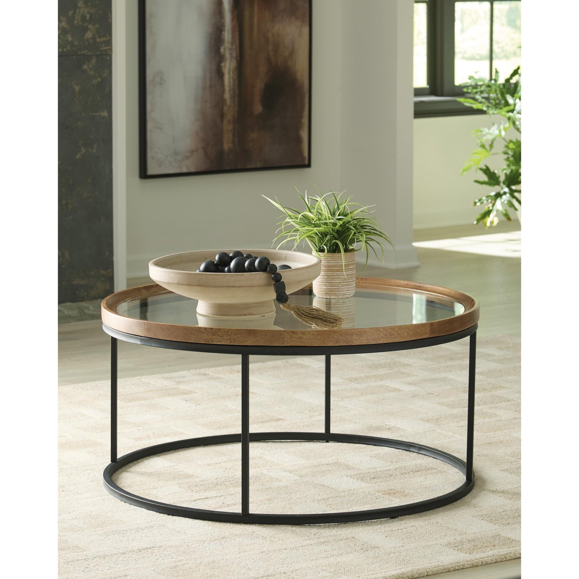 Signature Design by Ashley Noraluna Cocktail Table T502 - 8 - American Furniture of Slidell
