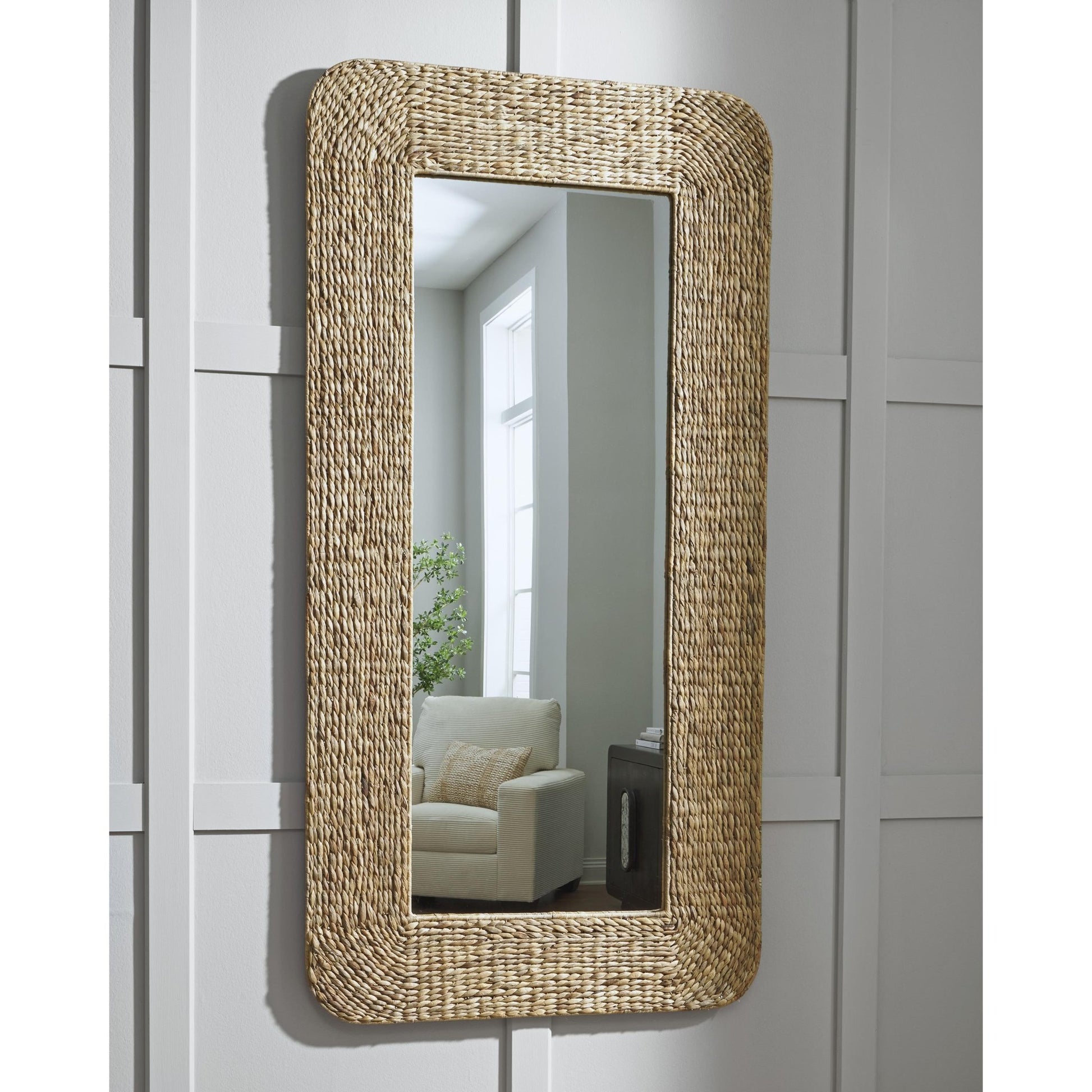 Signature Design by Ashley Norigan A8010438 Floor Mirror - American Furniture of Slidell
