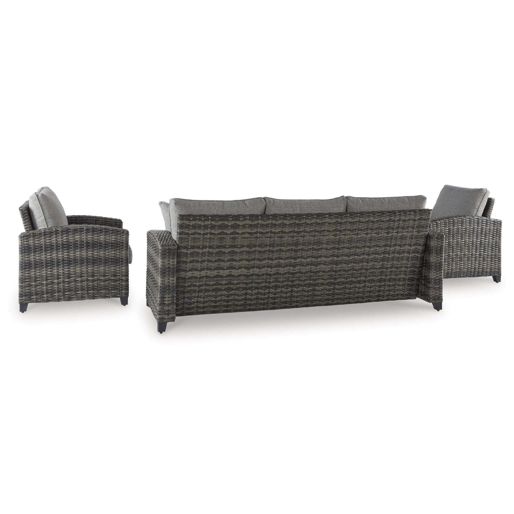 Signature Design by Ashley Oasis Court P335-081 Sofa/Chairs/Table
