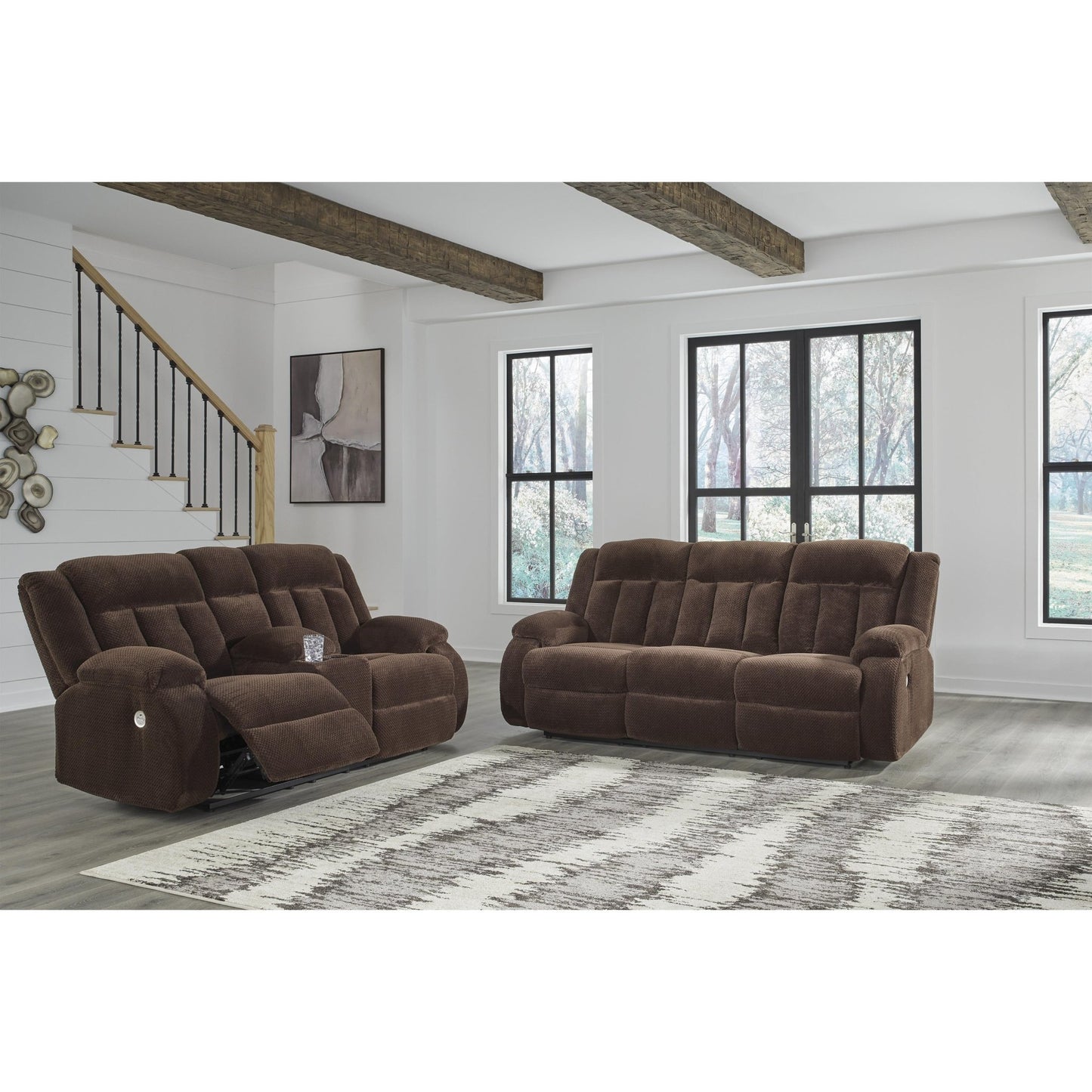 Signature Design by Ashley Observation PC21406U1 2 pc Power Reclining Living Room Set - American Furniture of Slidell