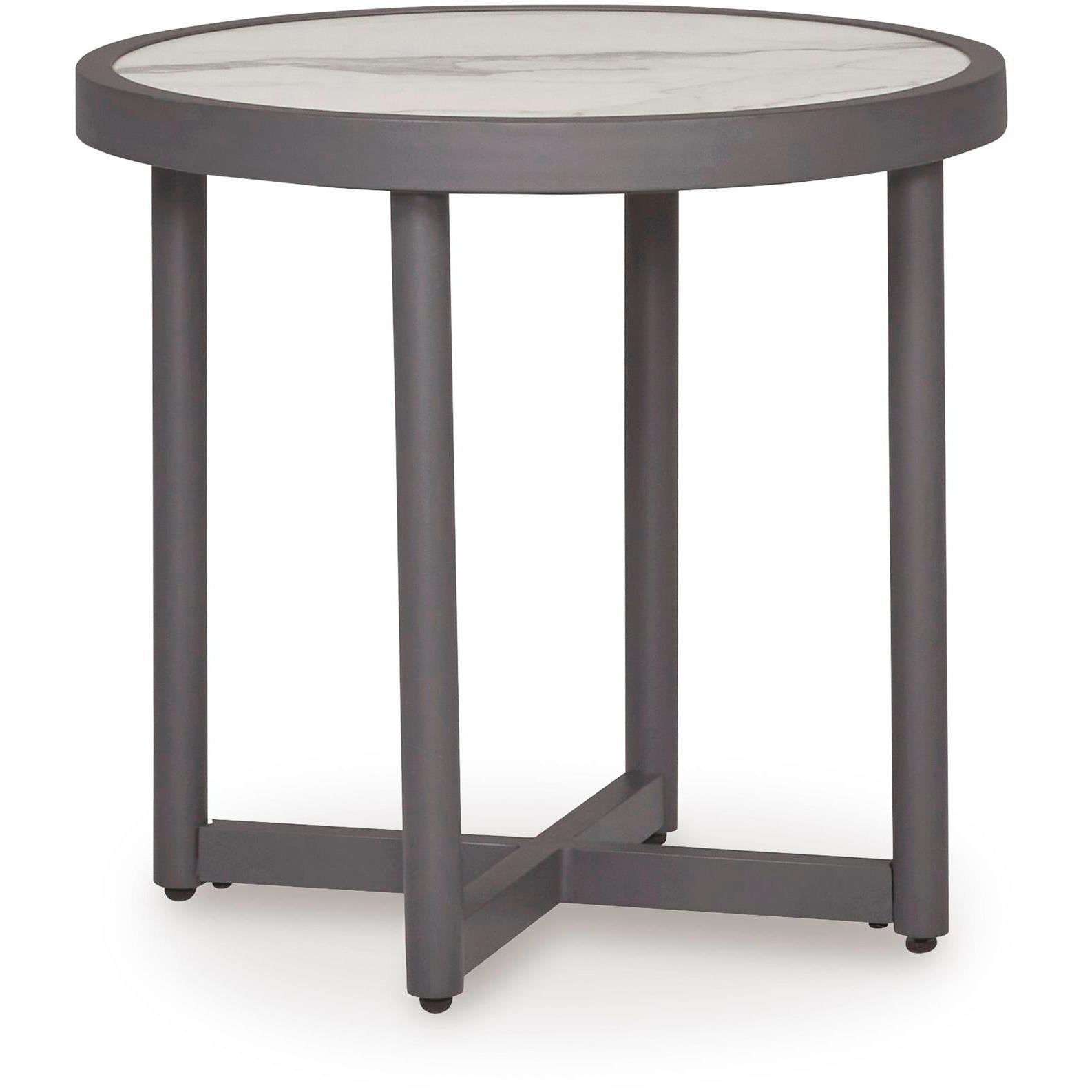Signature Design by Ashley Ocean Beach PCP510 - 706 Round End Table - American Furniture of Slidell