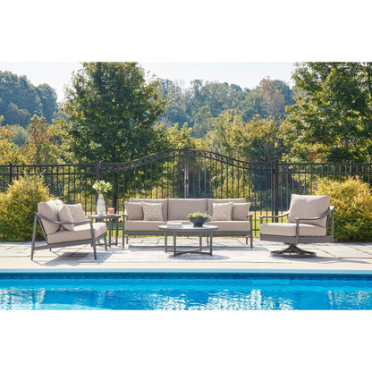 Signature Design by Ashley Ocean Beach PCP510 - 708 Round Cocktail Table - American Furniture of Slidell