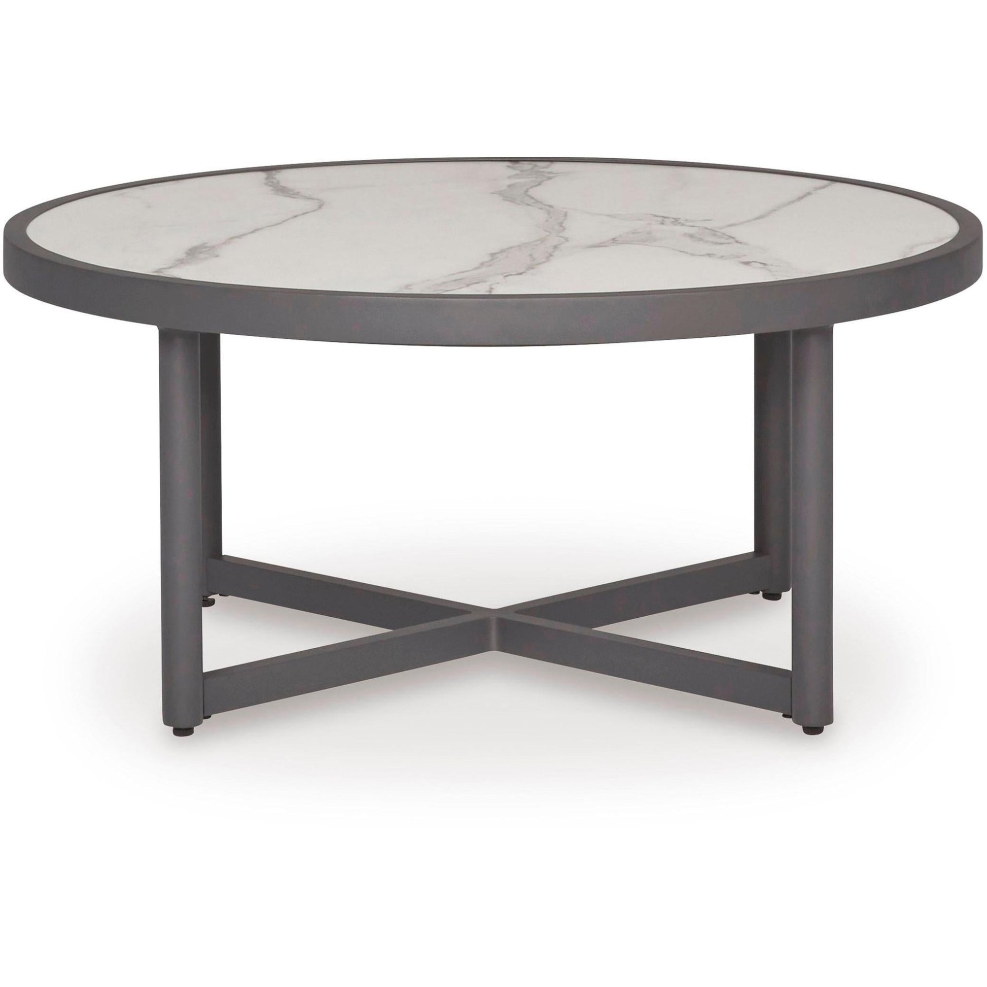 Signature Design by Ashley Ocean Beach PCP510 - 708 Round Cocktail Table - American Furniture of Slidell