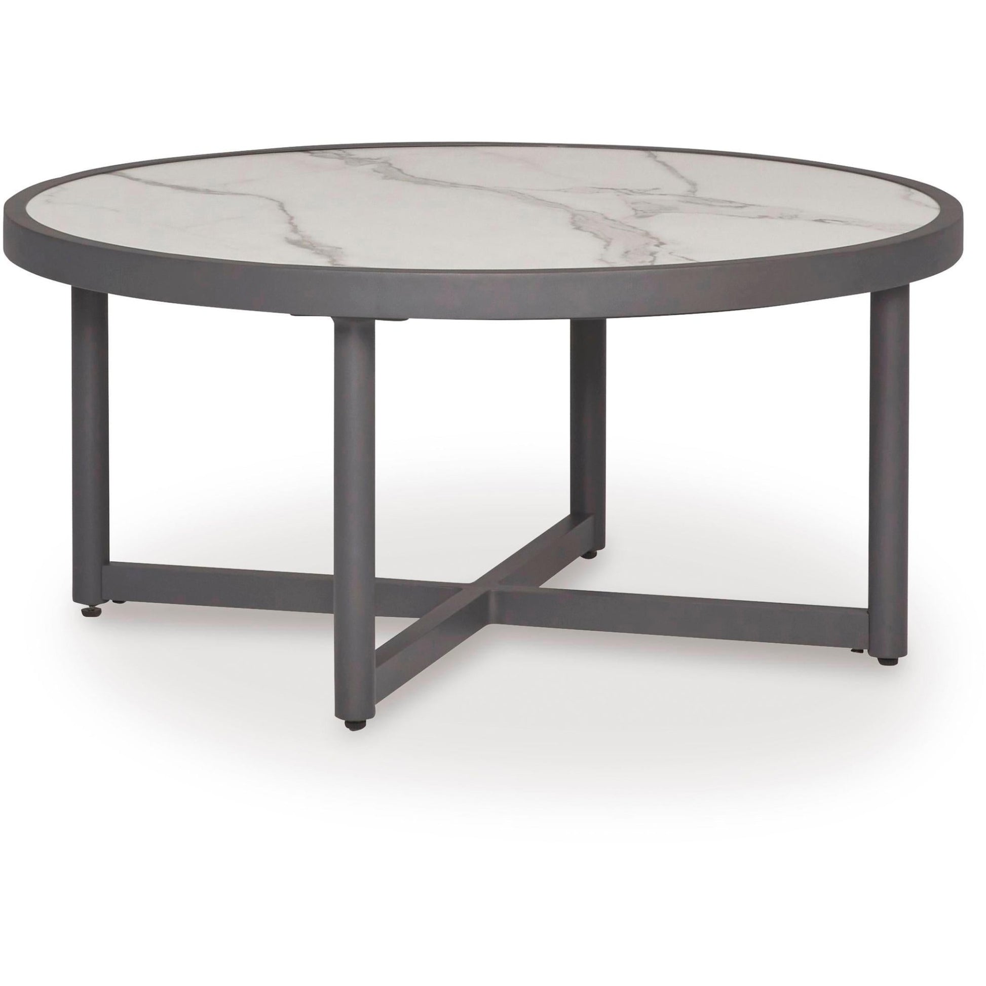 Signature Design by Ashley Ocean Beach PCP510 - 708 Round Cocktail Table - American Furniture of Slidell