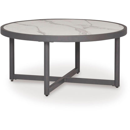 Signature Design by Ashley Ocean Beach PCP510 - 708 Round Cocktail Table - American Furniture of Slidell