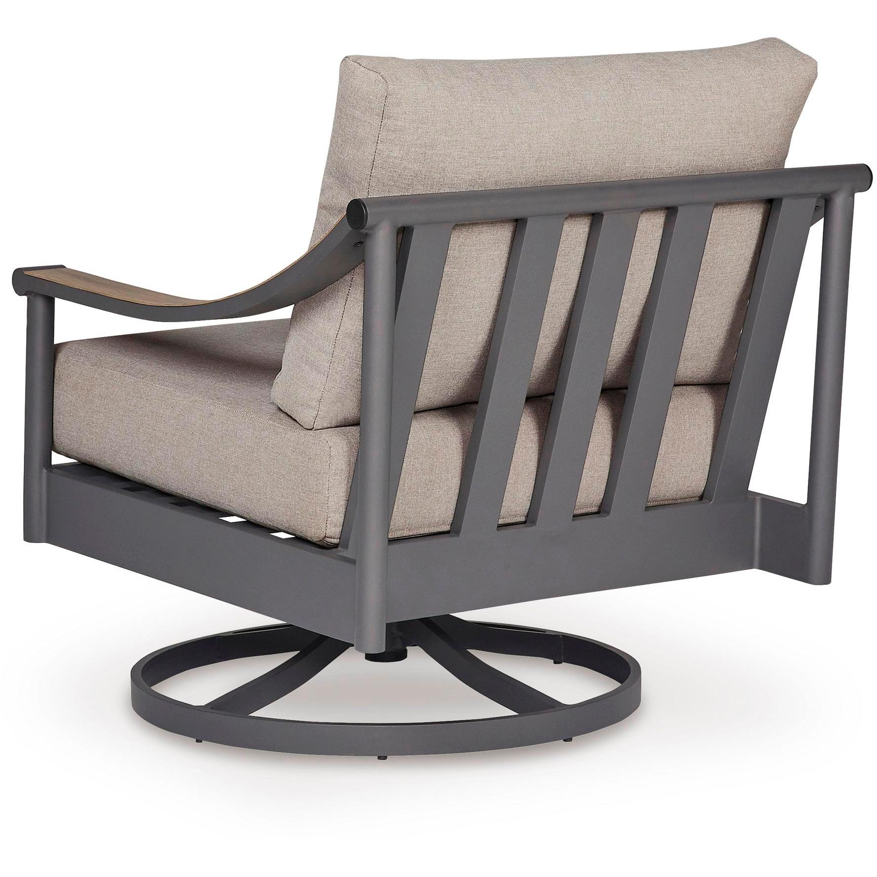 Signature Design by Ashley Ocean Beach PCP510 - 821 Swivel Lounge with Cushion - American Furniture of Slidell