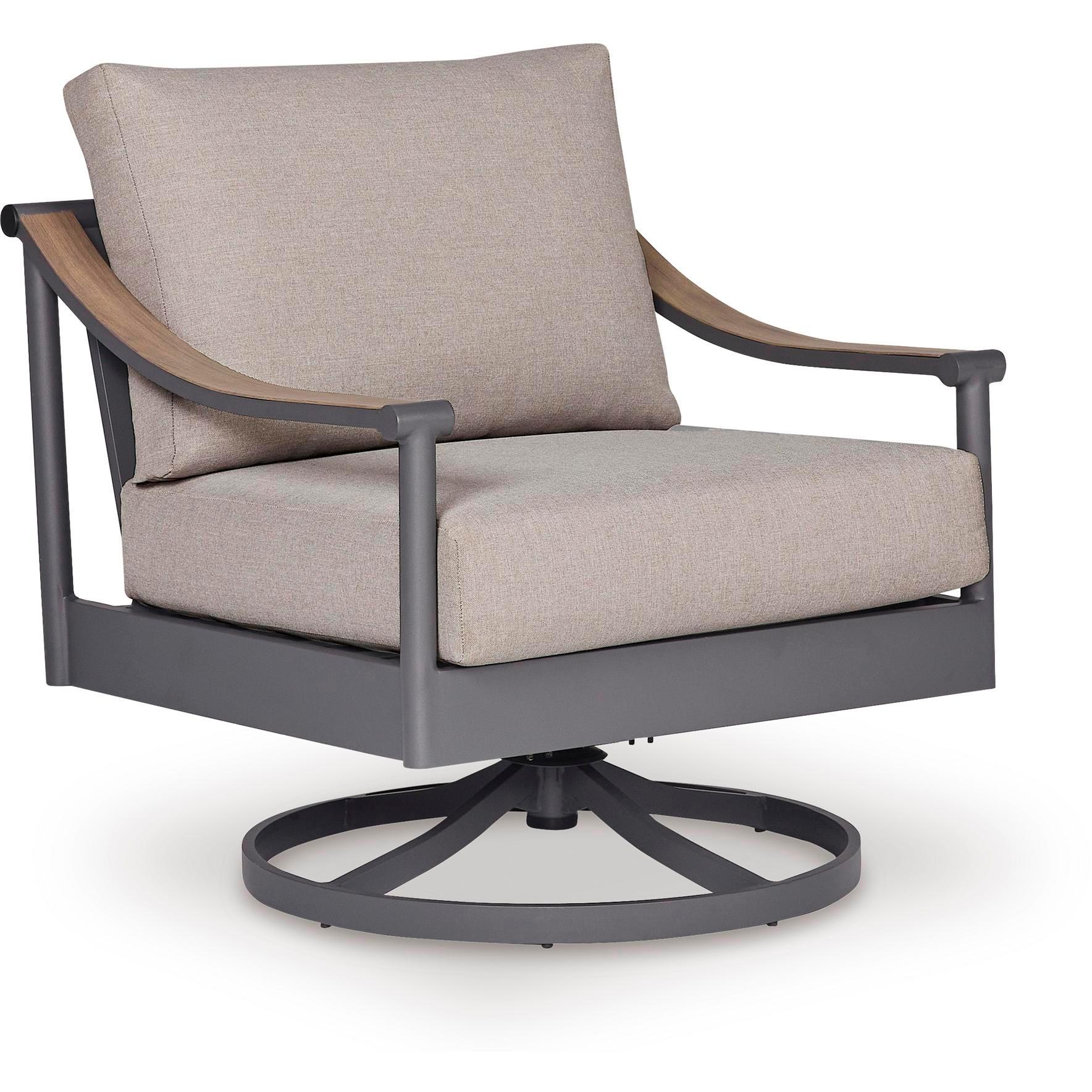 Signature Design by Ashley Ocean Beach PCP510 - 821 Swivel Lounge with Cushion - American Furniture of Slidell