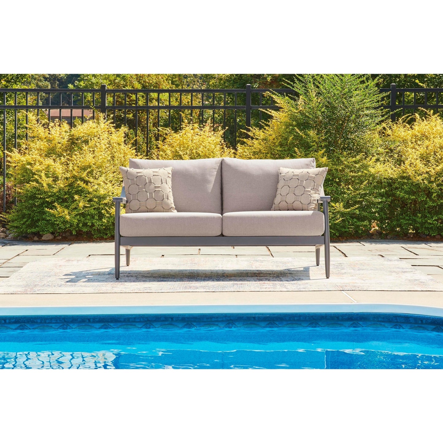 Signature Design by Ashley Ocean Beach PCP510 - 835 Loveseat with Cushion - American Furniture of Slidell