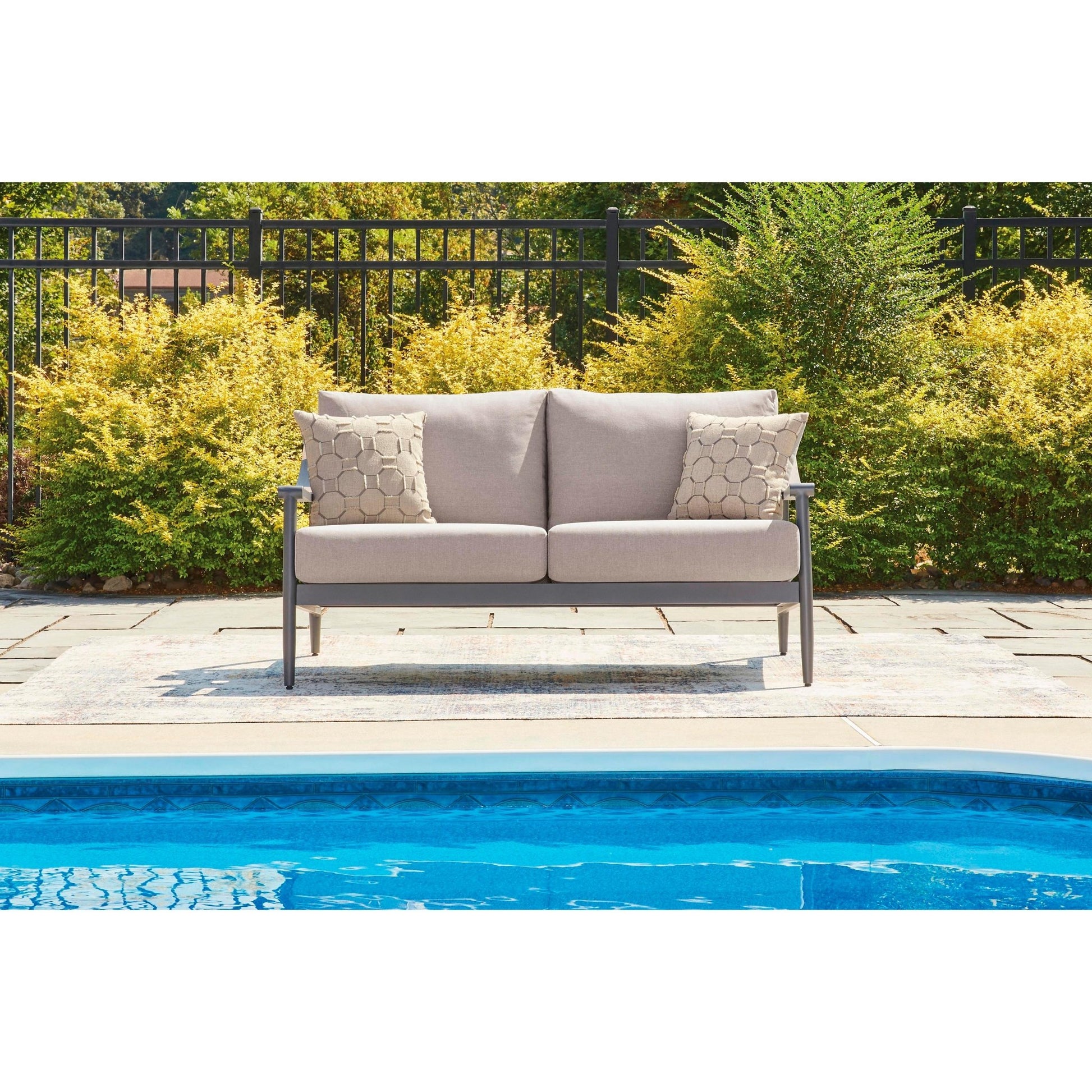 Signature Design by Ashley Ocean Beach PCP510 - 835 Loveseat with Cushion - American Furniture of Slidell