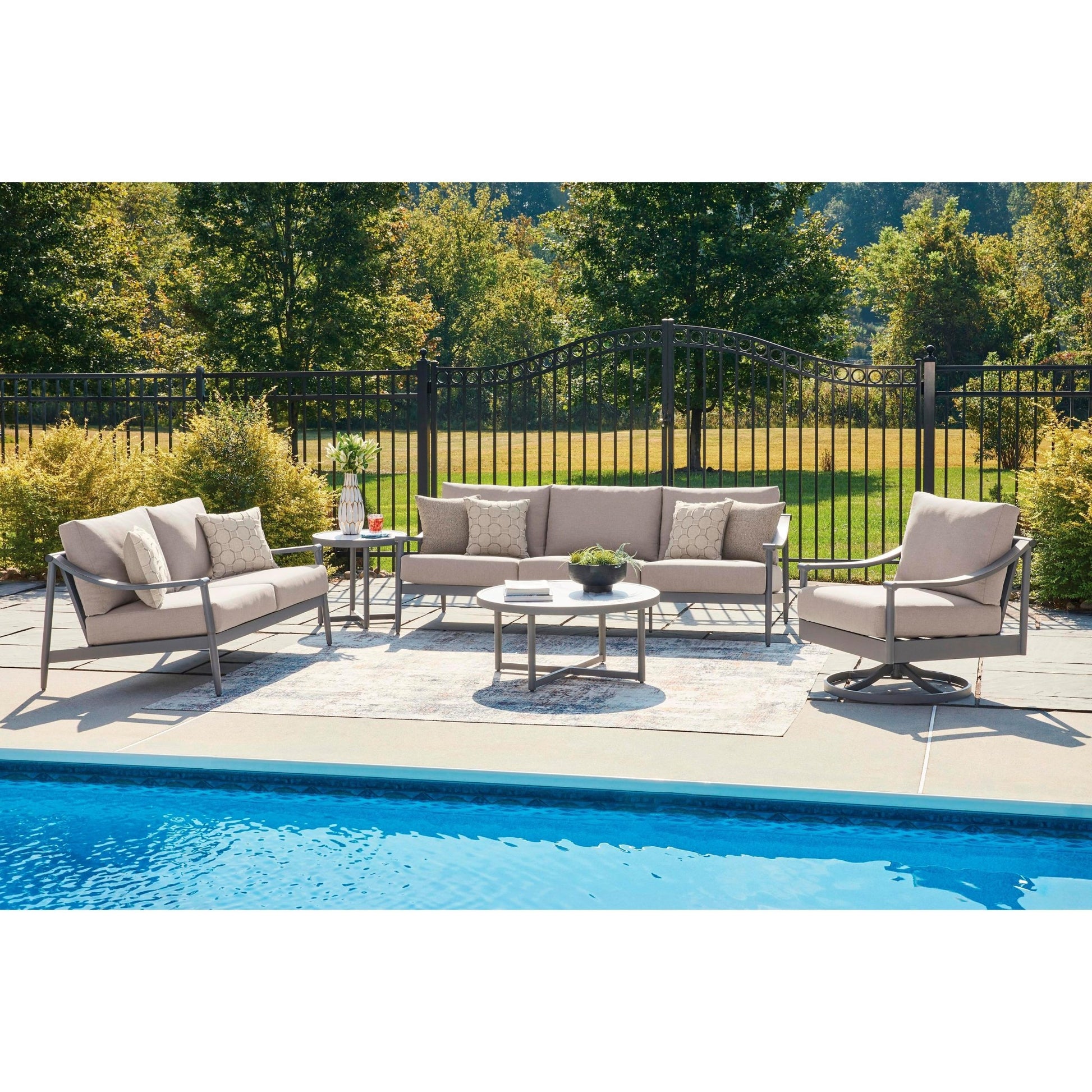 Signature Design by Ashley Ocean Beach PCP510 - 835 Loveseat with Cushion - American Furniture of Slidell