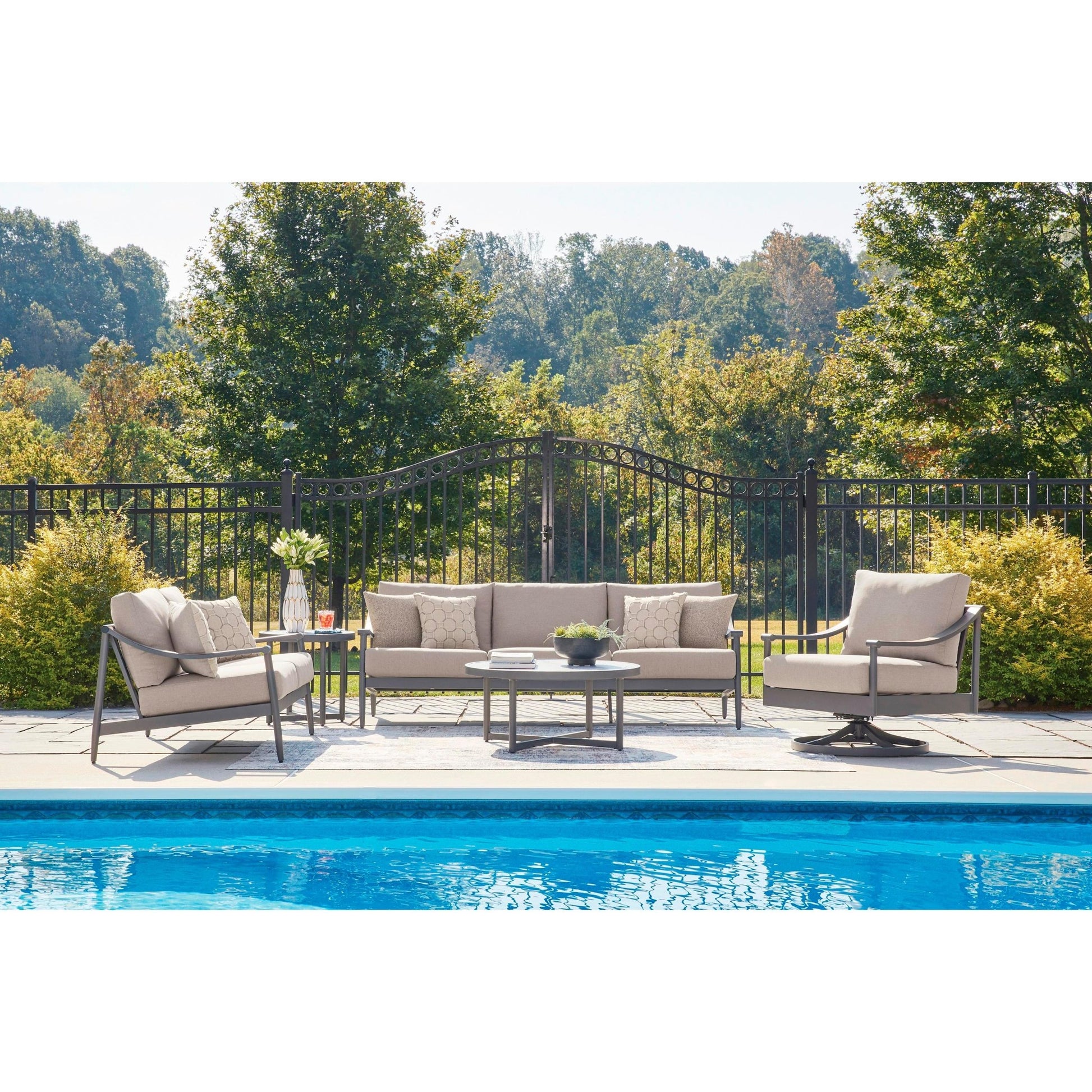 Signature Design by Ashley Ocean Beach PCP510 - 835 Loveseat with Cushion - American Furniture of Slidell
