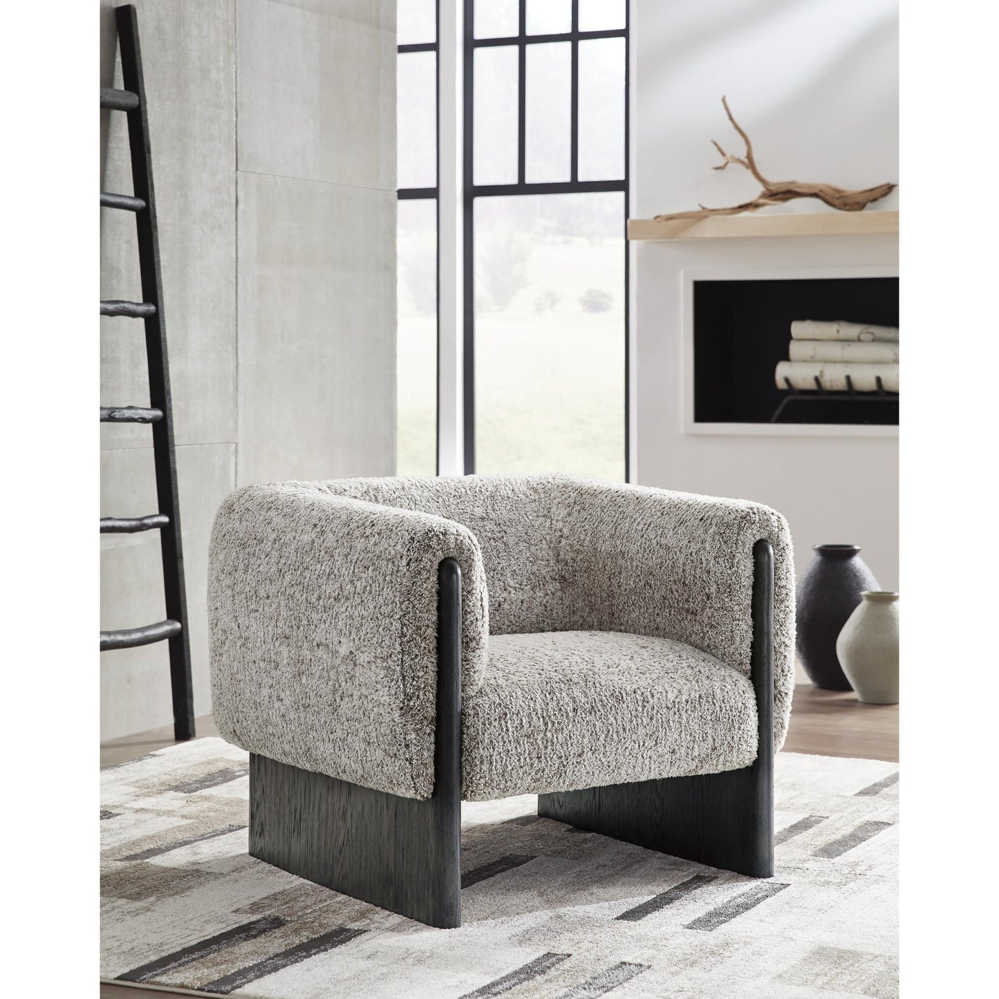 Signature Design by Ashley Olethea Stationary Accent Chair A3000808 - American Furniture of Slidell