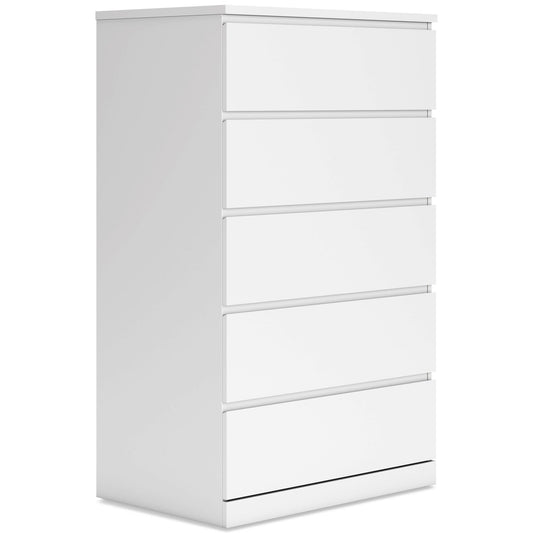 Signature Design by Ashley Onita EB9630 - 245 Five Drawer Chest - American Furniture of Slidell