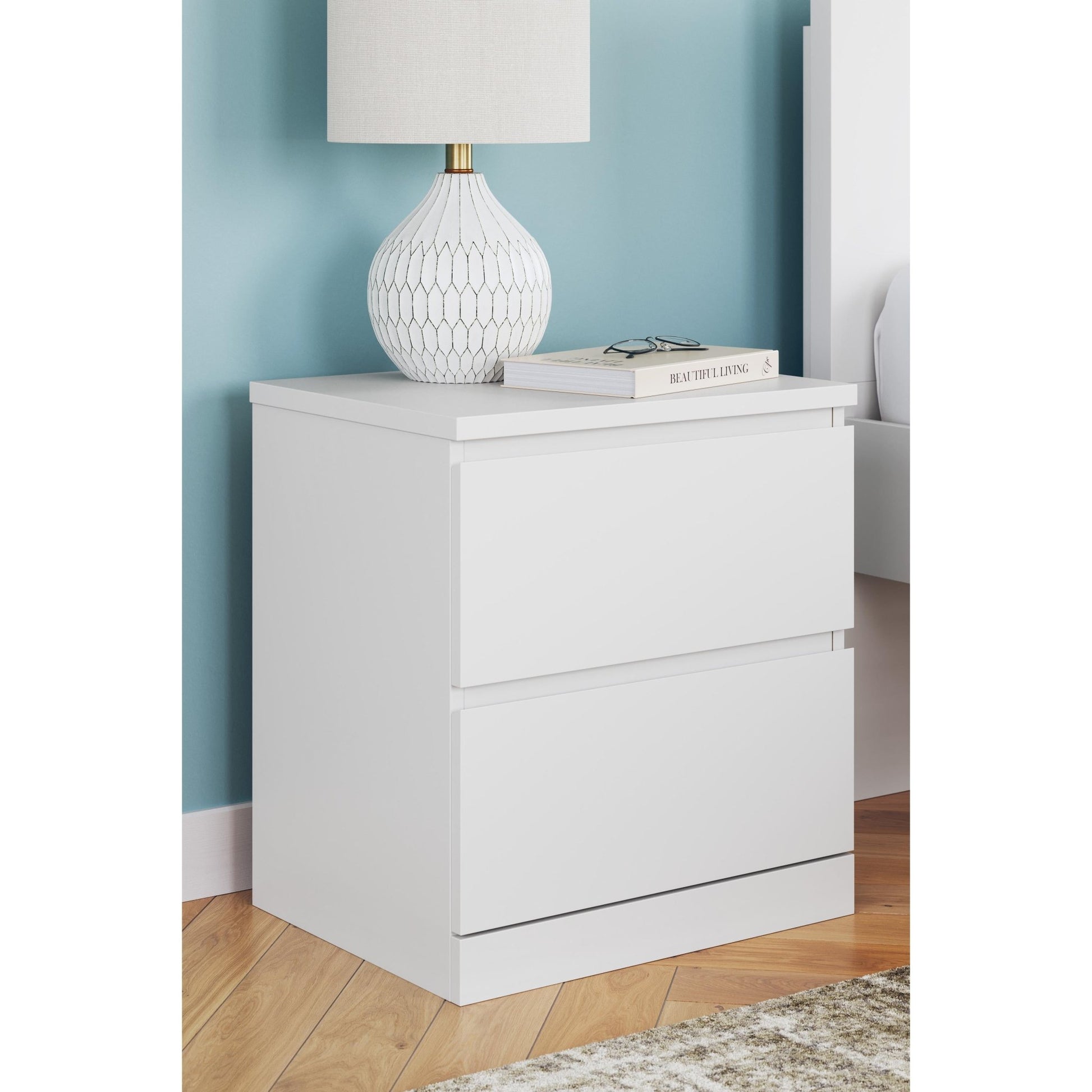 Signature Design by Ashley Onita EB9630 - 292 Two Drawer Night Stand - American Furniture of Slidell