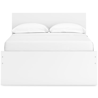 Signature Design by Ashley Onita EB9630B11 Full Panel Platform Bed with 1 Side Storage - American Furniture of Slidell
