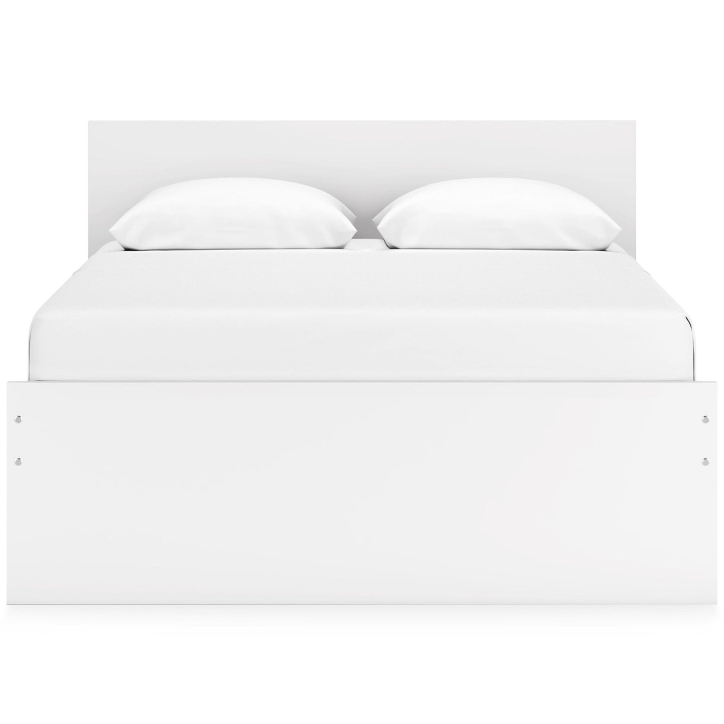 Signature Design by Ashley Onita EB9630B12 Queen Panel Platform Bed with 1 Side Storage - American Furniture of Slidell