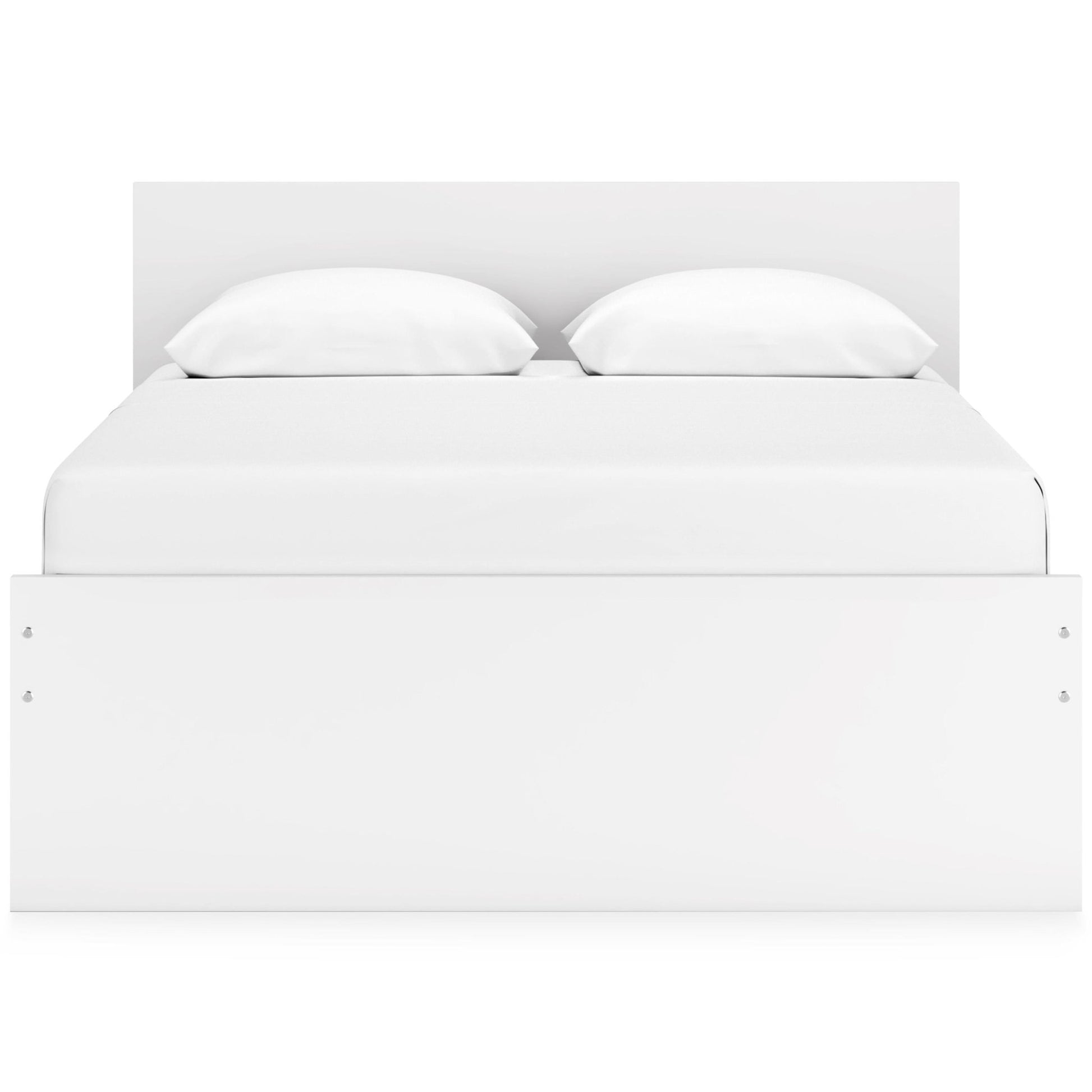 Signature Design by Ashley Onita EB9630B12 Queen Panel Platform Bed with 1 Side Storage - American Furniture of Slidell