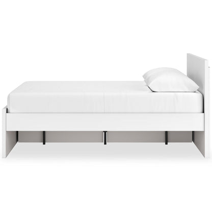 Signature Design by Ashley Onita EB9630B12 Queen Panel Platform Bed with 1 Side Storage - American Furniture of Slidell